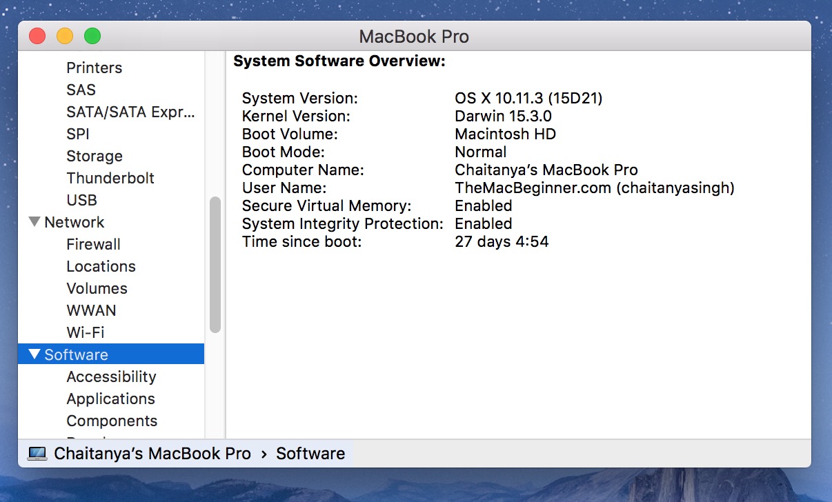 System Software For Mac